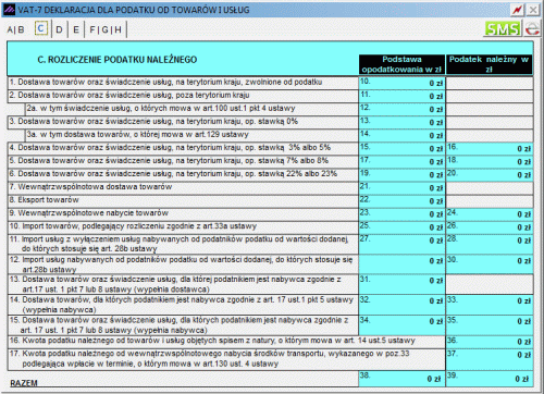 VAT-7 należny